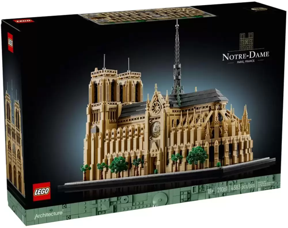 LEGO Architecture - Notre-Dame - Paris, France