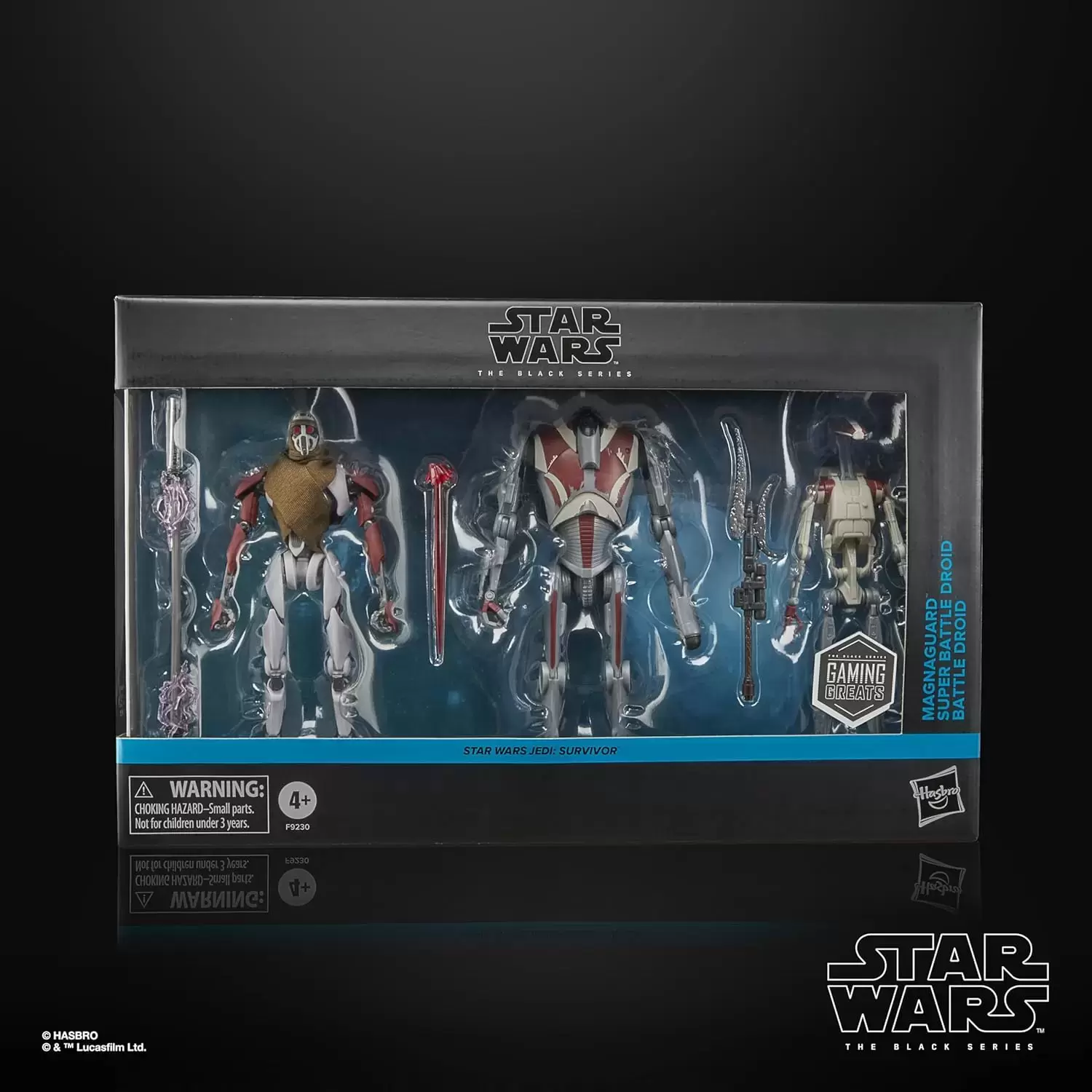 The Black Series - Colored Box - Magnaguard, Super Battle Droid & Battle Droid (Jedi: Survivor)