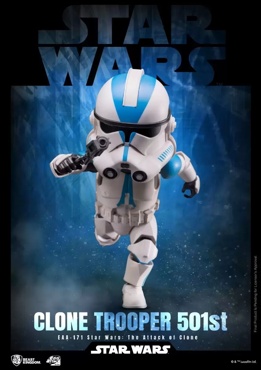 Egg Attack Action - Star Wars - Clone Trooper 501st