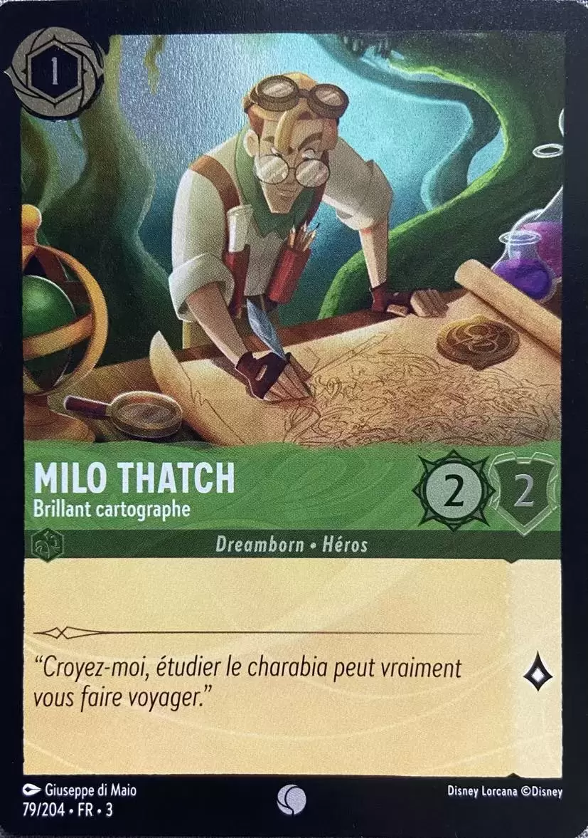 Les Terres d\'Encres - Chapitre 3 - Milo Thatch - Brillant cartographe - Brillante