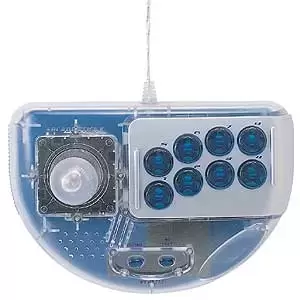 Arcade Stick - Sanwa Supply - Arcade Stick USB 2 (Crystal Blue)