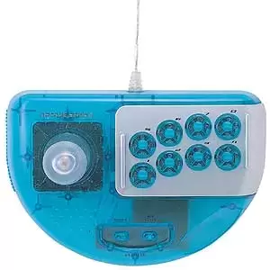 Arcade Stick - Sanwa Supply - Arcade Stick USB 2 (Crystal Blue Aqua)