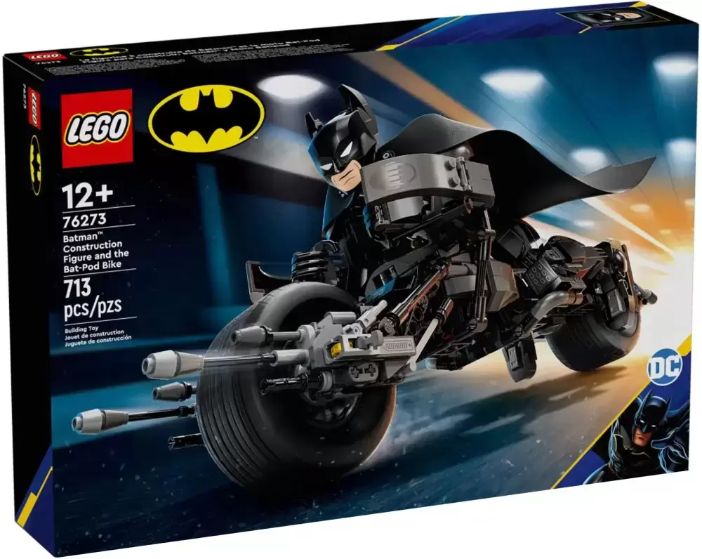 LEGO DC Comics Super Heroes - Batman construction figure and Bat-Pod Bike
