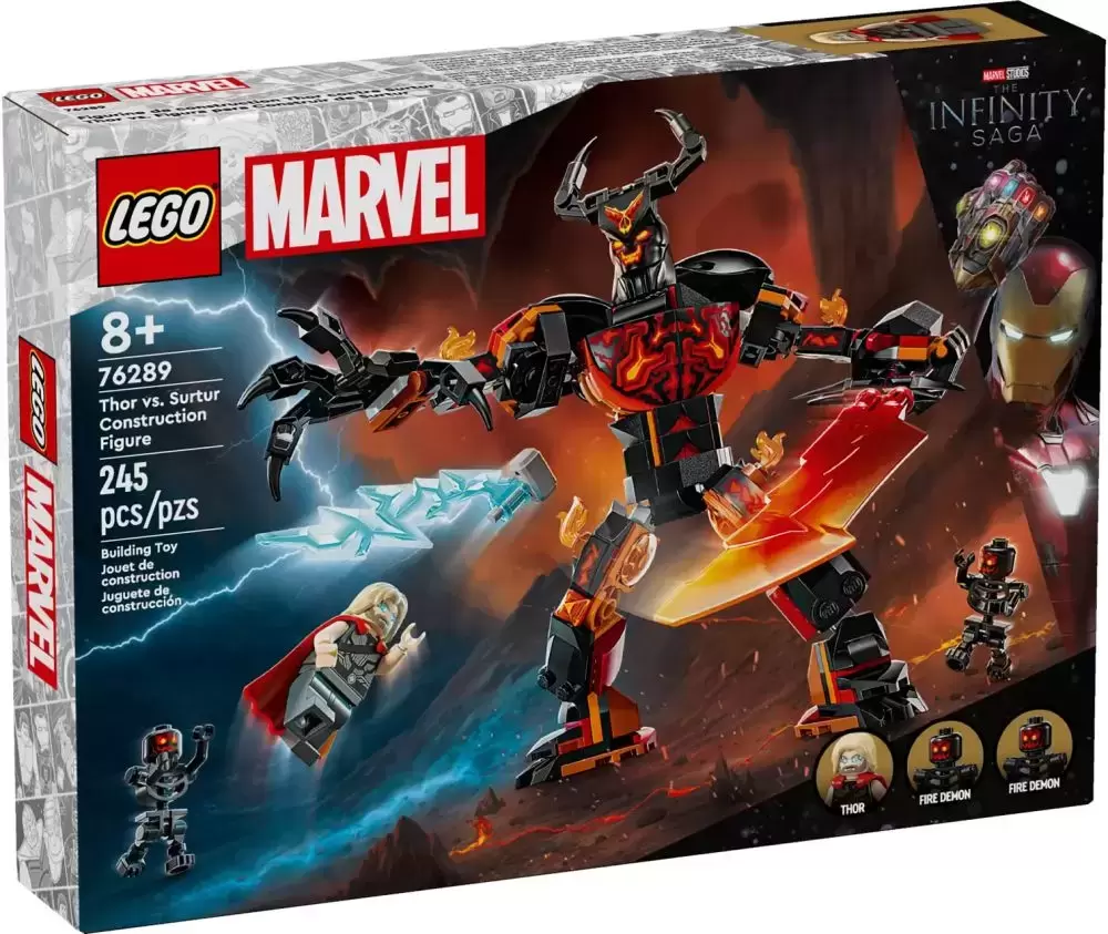 LEGO MARVEL Super Heroes - Thor vs. Surtur Construction Figure