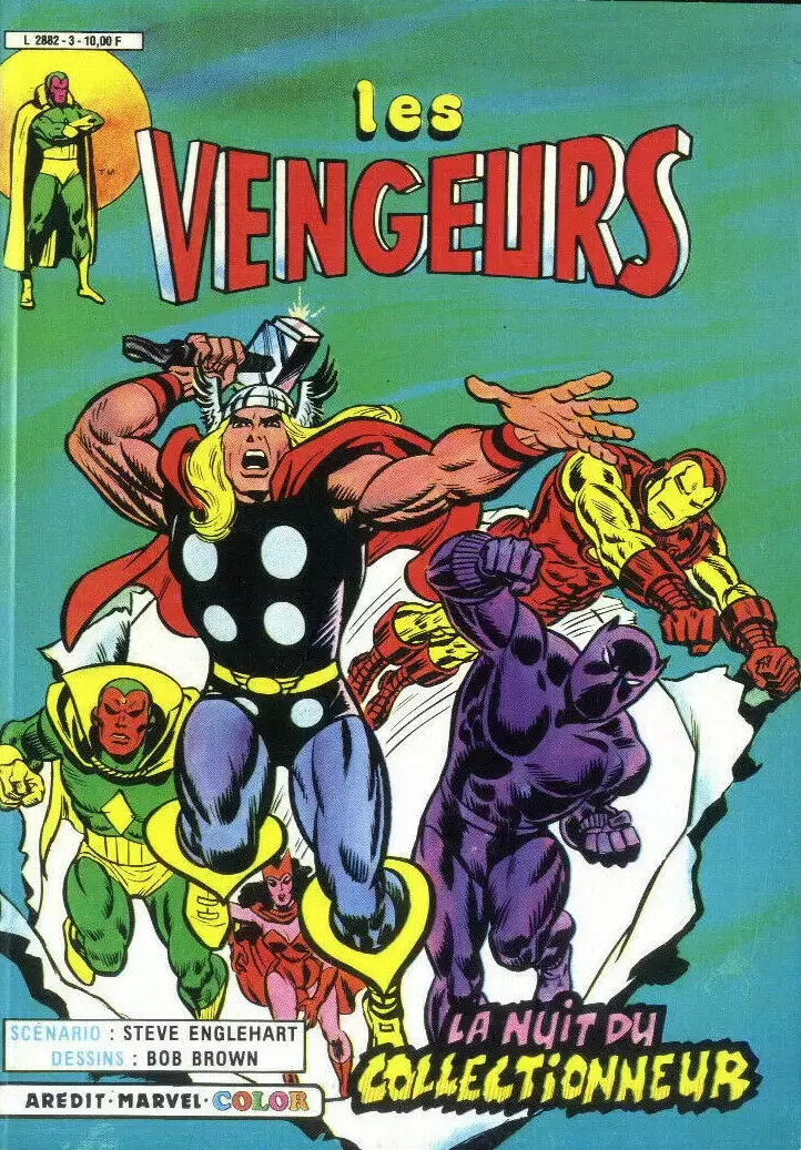 Les vengeurs - 3ème série - Arédit - Marvel Color - La nuit du Collectionneur