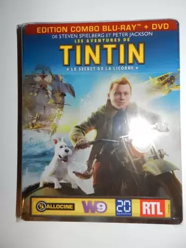 Blu-ray Steelbook - Tintin : Le Secret De La Licorne - Steelbook Blu Ray