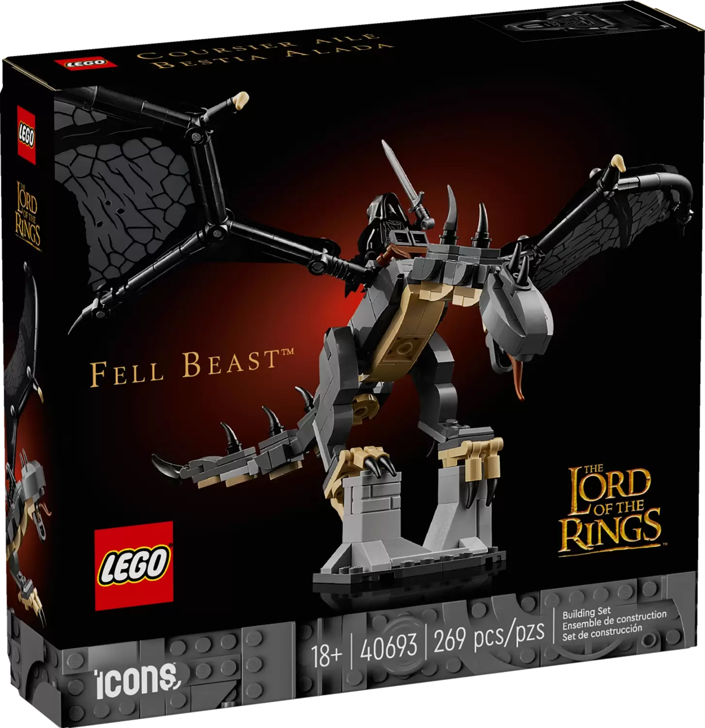 LEGO Icons - The Lord of the Rings : Fell Beast