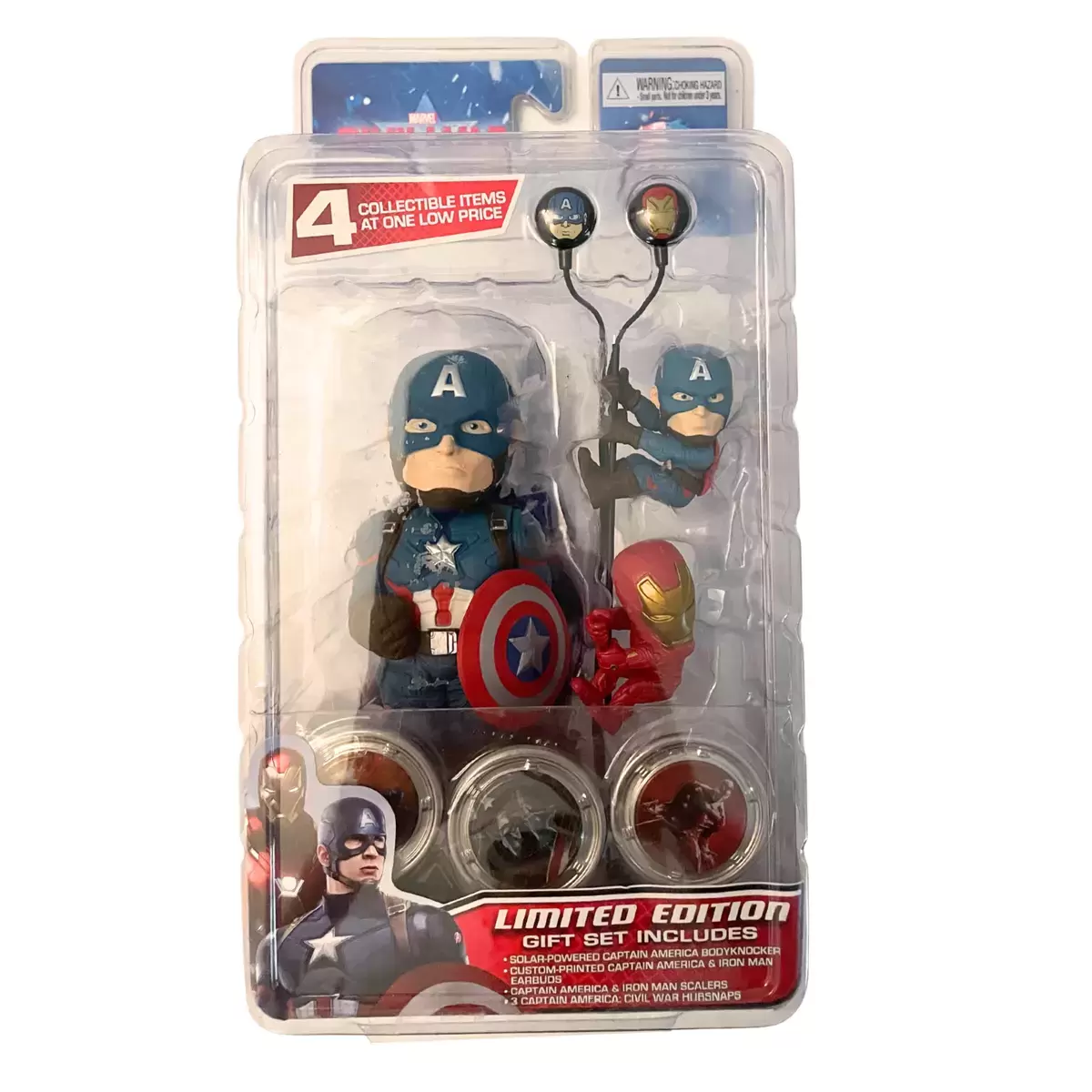 NECA - Scalers Captain America Civil War - Captain America Gift Pack