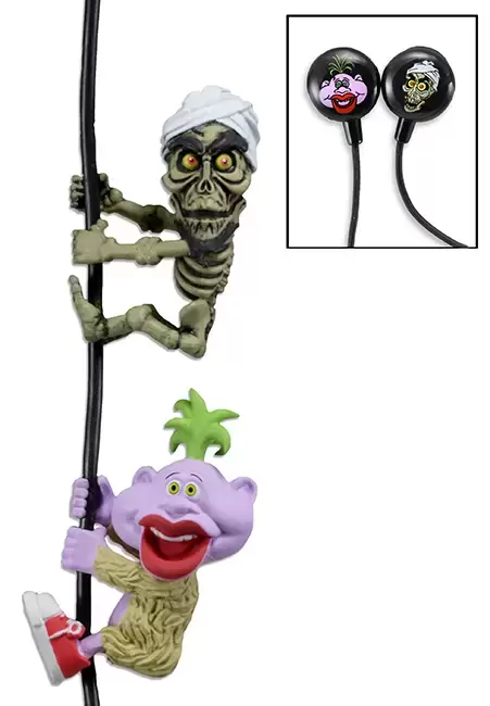 NECA - Scalers Earbuds Jeff Dunham - Peanut & Achmed 2 Pack