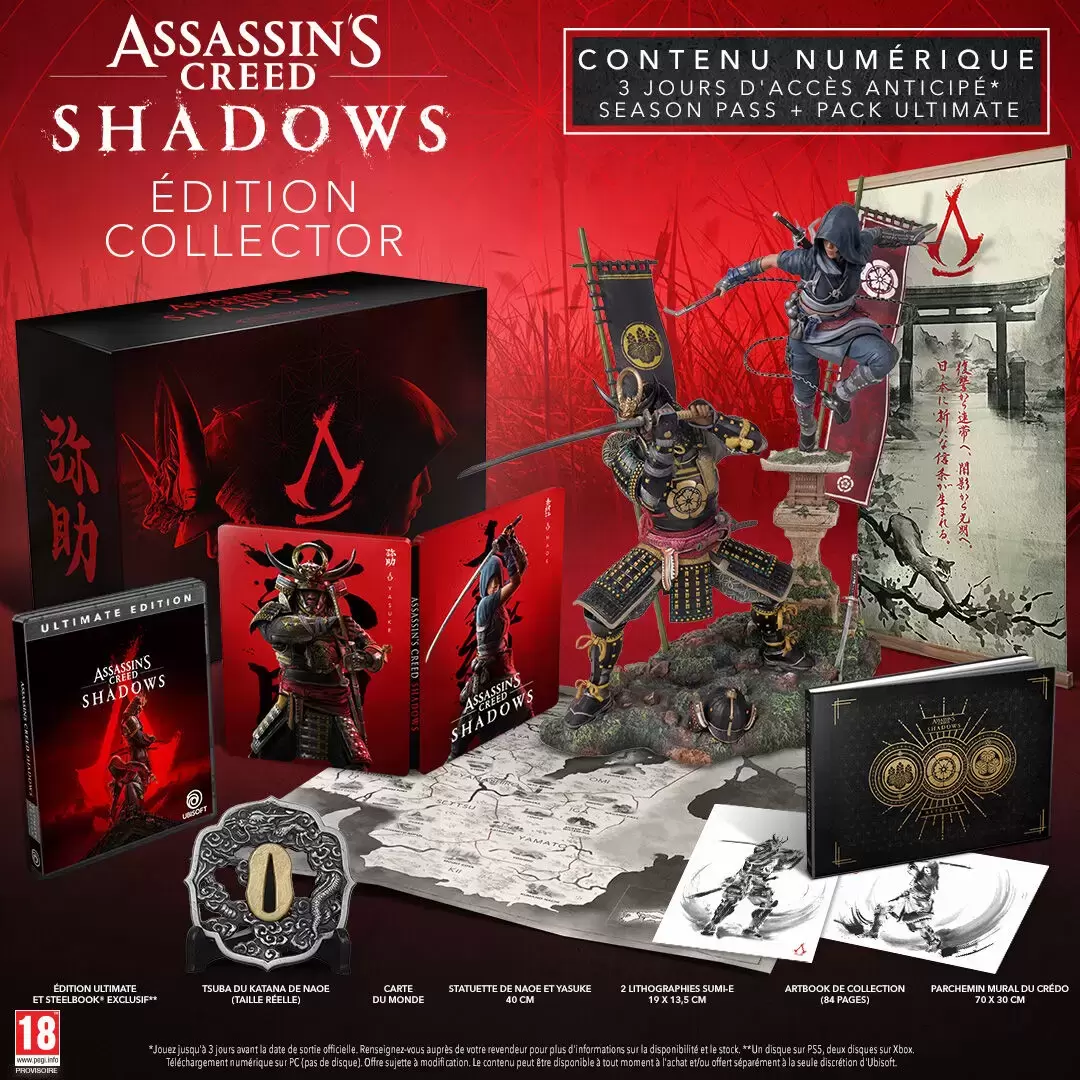 PS5 Games - Assassin\'s Creed Shadows - Édition Collector
