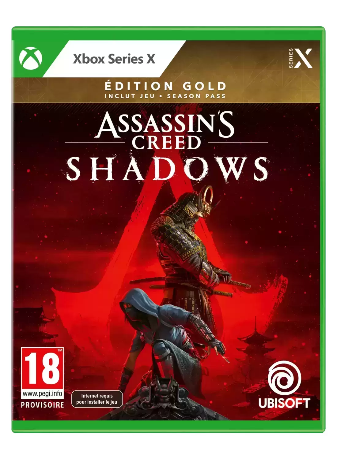 Jeux XBOX Series X - Assassin\'s Creed Shadows (Gold Edition)