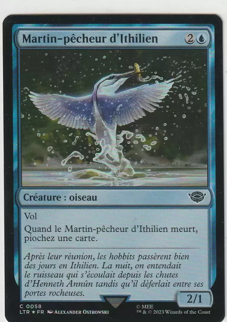 Le Seigneur des Anneaux : Chroniques de la Terre du Milieu - Martin-pêcheur d\'Ithilien Foil