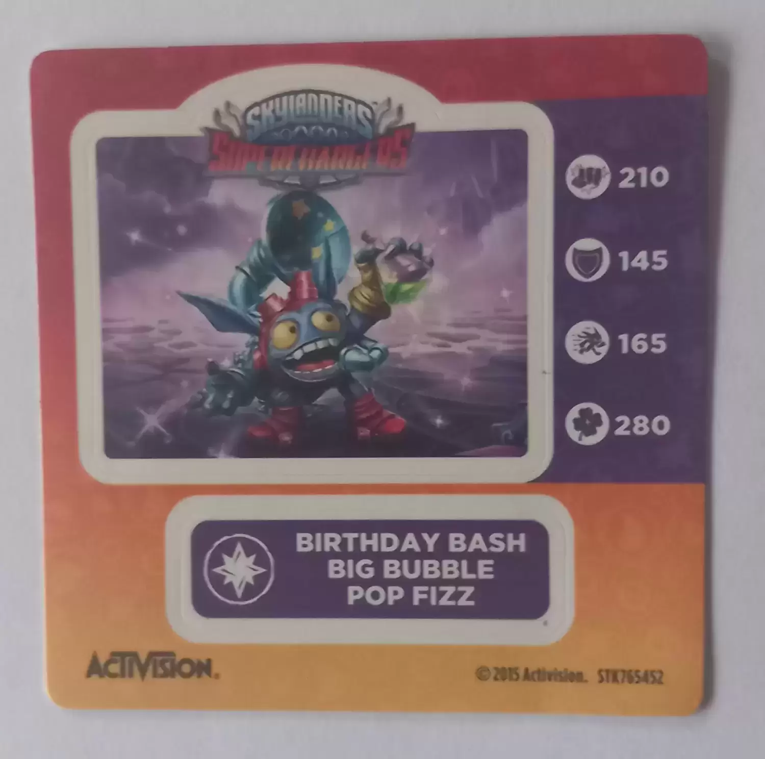 Skylanders SuperChargers - BIRTHDAY BASH BIG BUBBLE POP FIZZ