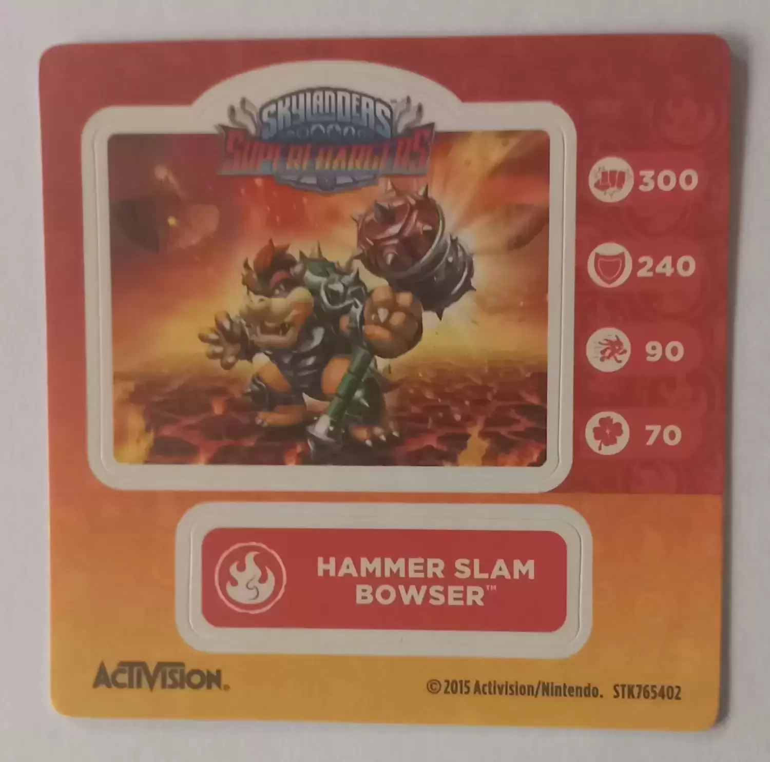 Skylanders SuperChargers - Hammer Slam Bowser