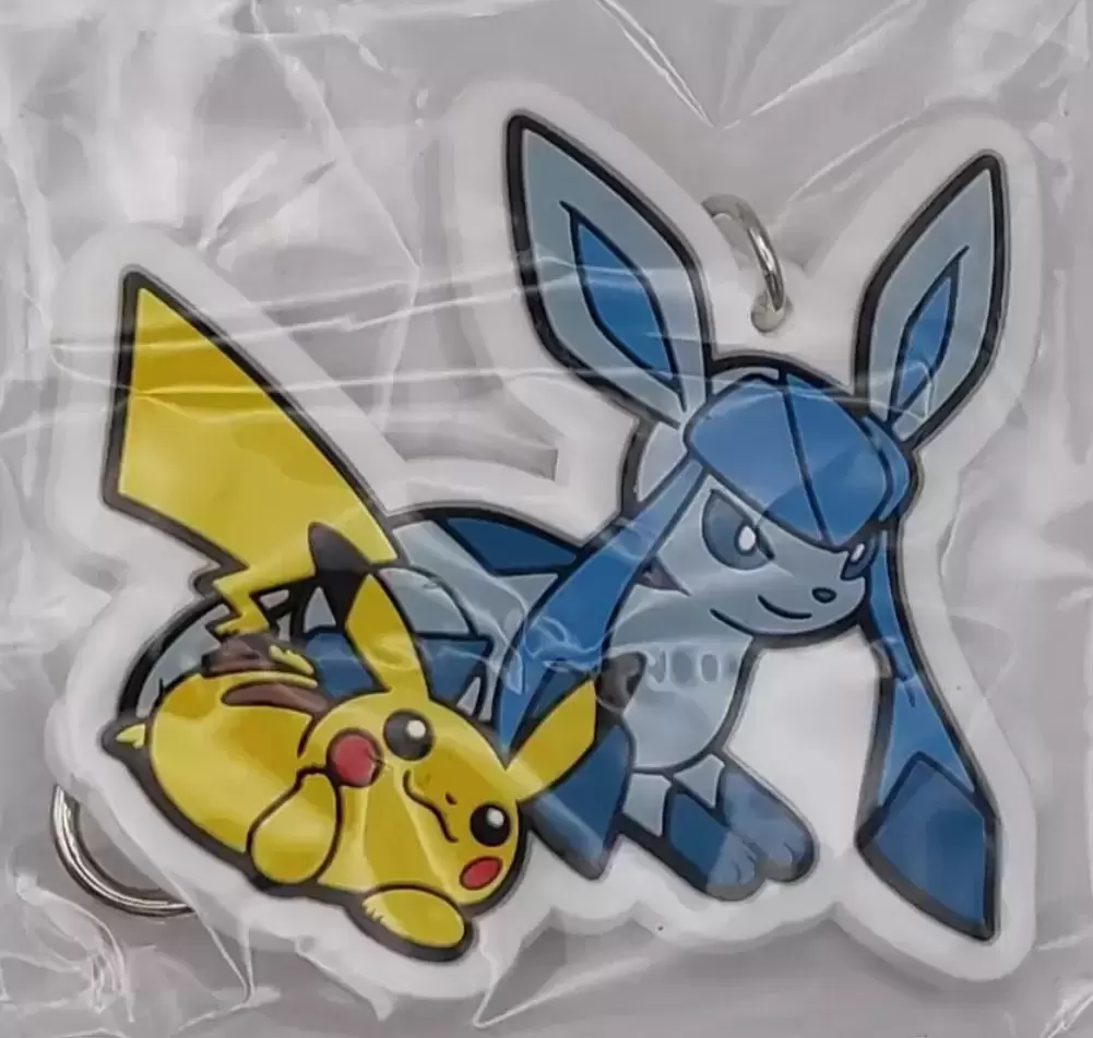 Porte-Clés POKÉMON - Pikachu et Givrali