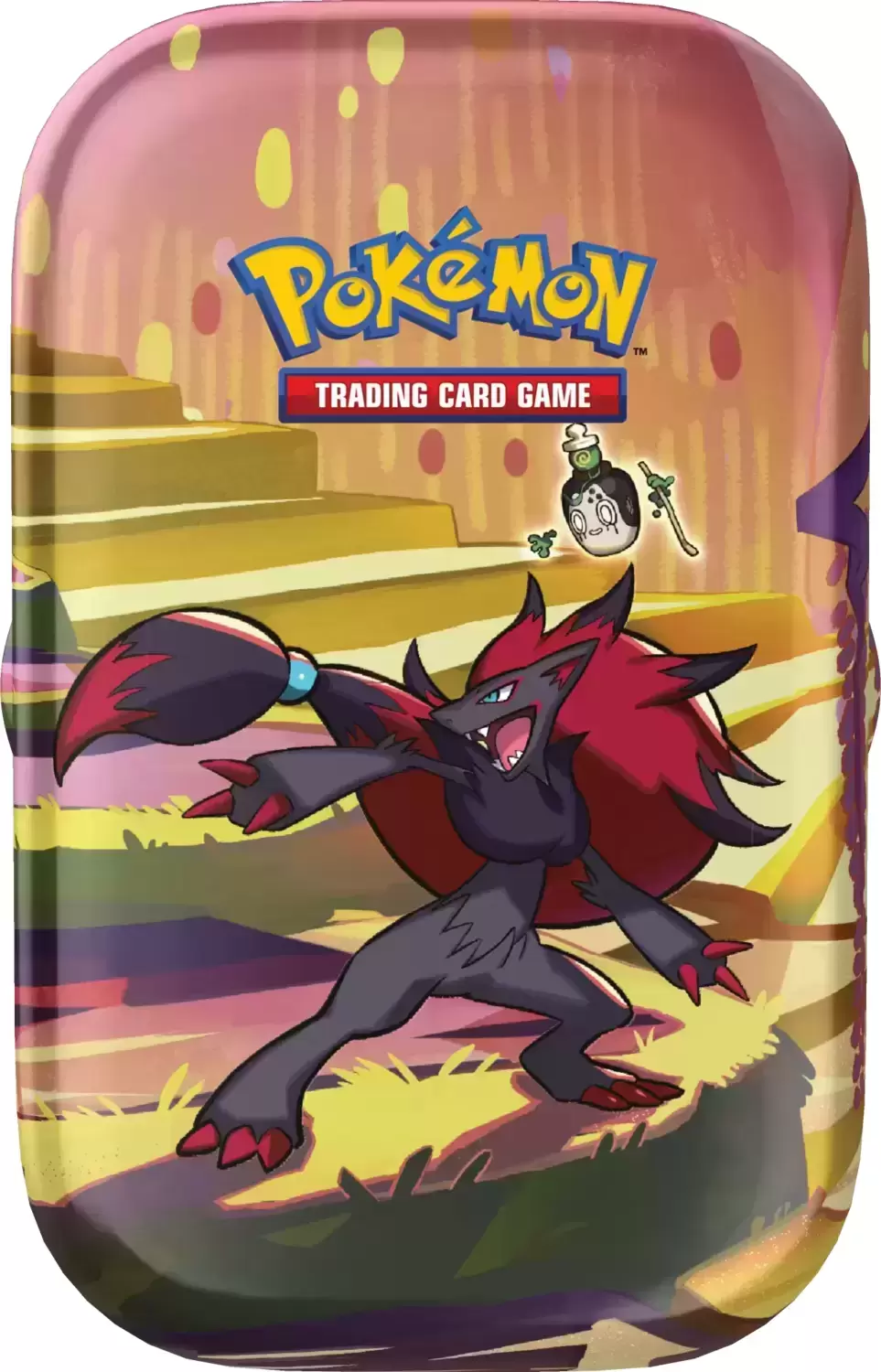Mini Tin Box Métal Pokémon - Mini Tin Box Fable Nébuleuse - Zoroark