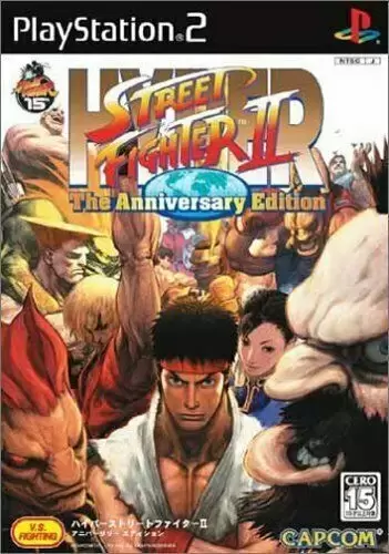 Jeux PS2 - Hyper Street Fighter II - The Anniversary Edition