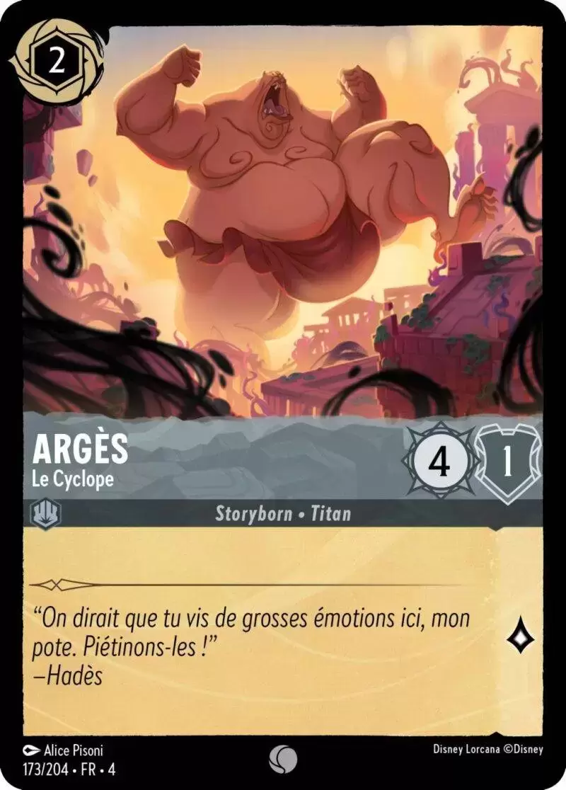 Le retour d\'Ursula - Chapitre 4 - Argès - Le Cyclope