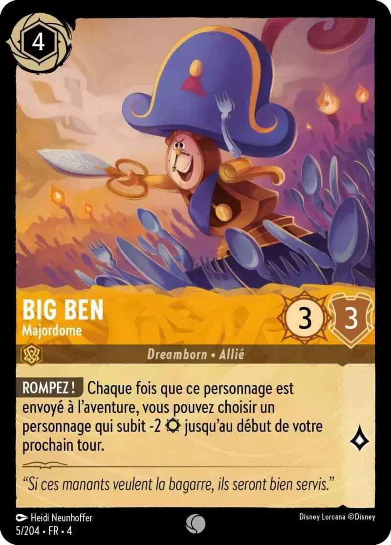 Le retour d\'Ursula - Chapitre 4 - Big Ben - Majordome