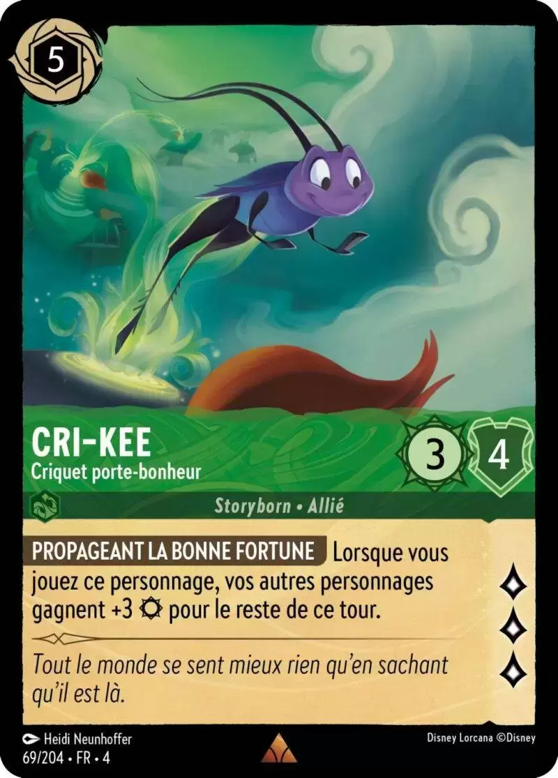 Le retour d\'Ursula - Chapitre 4 - Cri-Kee - Criquet Porte-Bonheur