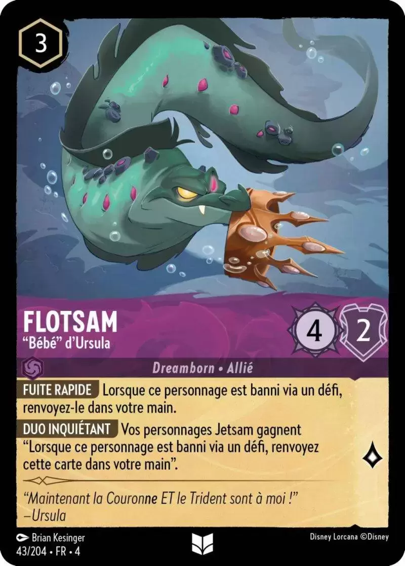 Le retour d\'Ursula - Chapitre 4 - Flotsam - « Bébé » d\'Ursula