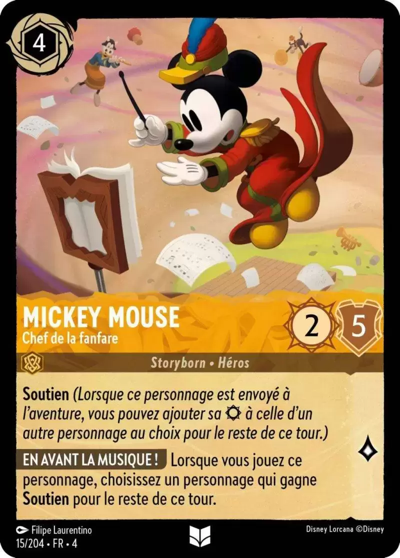 Le retour d\'Ursula - Chapitre 4 - Mickey Mouse - Chef de la Fanfare