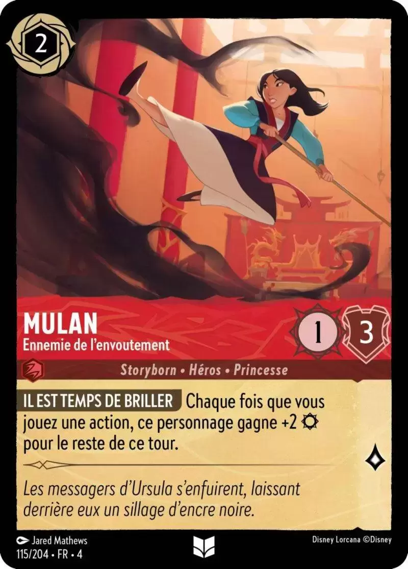 Le retour d\'Ursula - Chapitre 4 - Mulan - Ennemie de L\'Envoutement