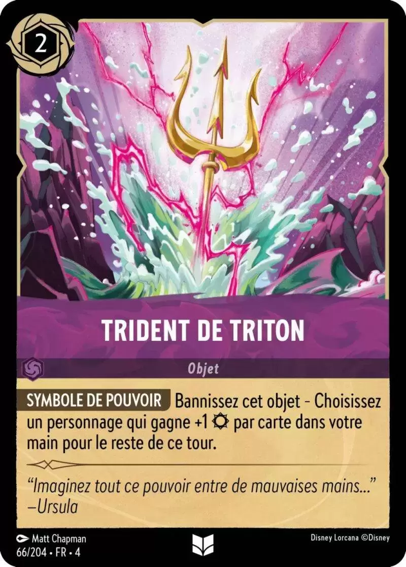 Le retour d\'Ursula - Chapitre 4 - Trident de Triton