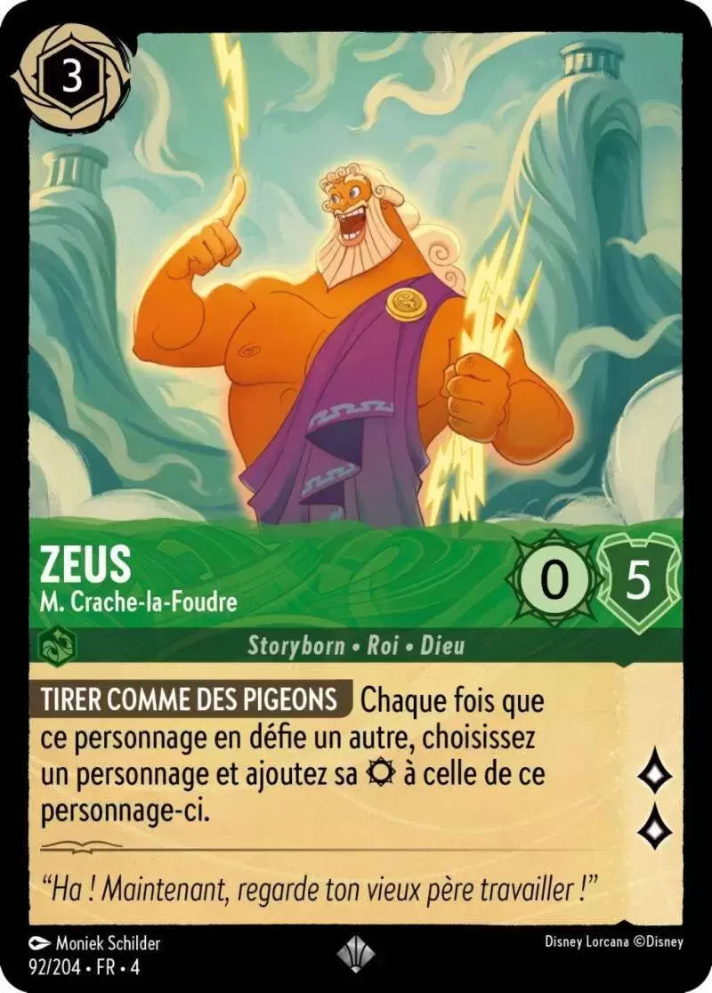 Le retour d\'Ursula - Chapitre 4 - Zeus - M, Crache-La-Foudre
