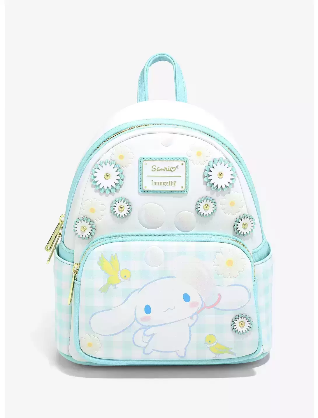 Loungefly - Cinnamoroll Floral Mini Backpack - BoxLunch Exclusive