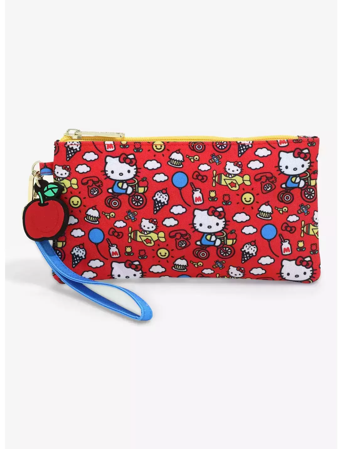 Loungefly - Hello Kitty 50th Anniversary Allover Print Wristlet