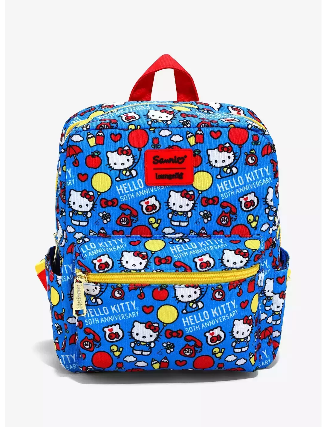 Loungefly - Hello Kitty 50th Anniversary Nylon Mini Backpack