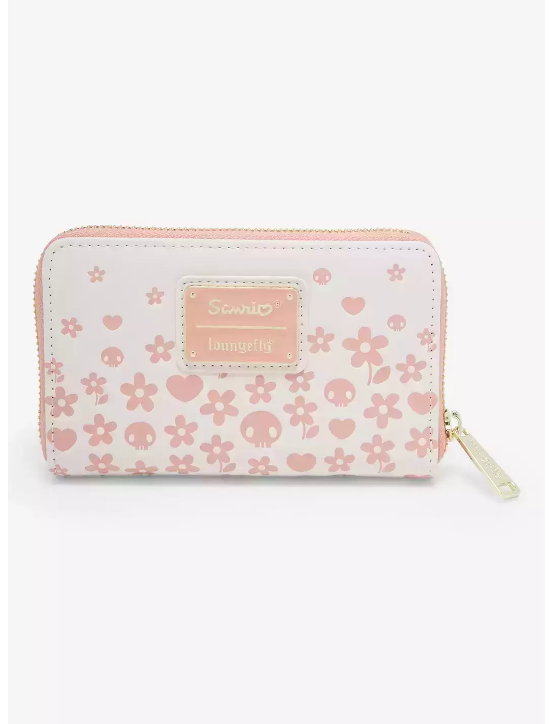 Loungefly - Kuromi & My Melody Floral Zip Wallet - BoxLunch Exclusive