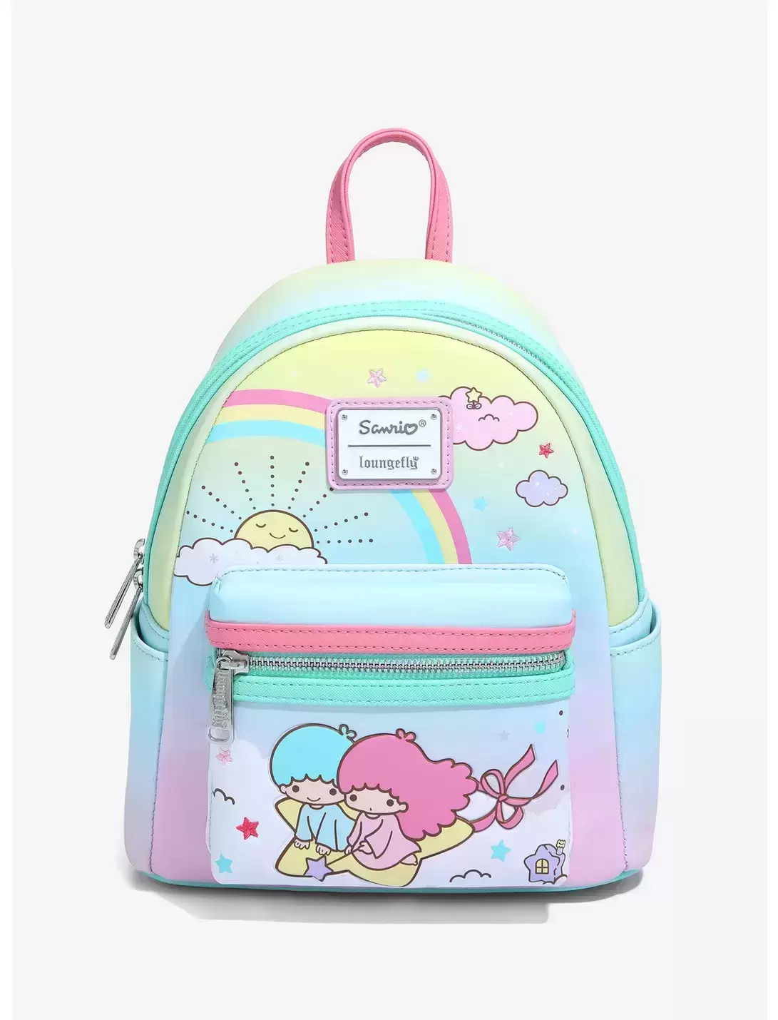 Loungefly - Little Twin Stars Rainbow Mini Backpack - BoxLunch Exclusive