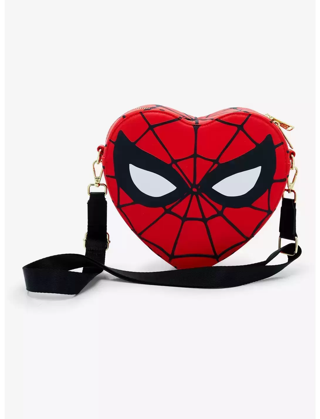 Loungefly - Loungefly Marvel Spider-Man Red Heart Handbag