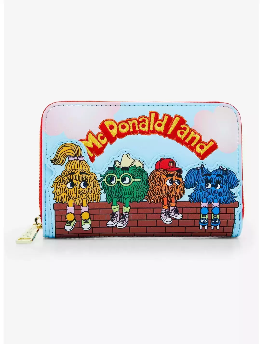 Loungefly - Loungefly McDonald\'s McDonaldland Fry Guys Zip Wallet