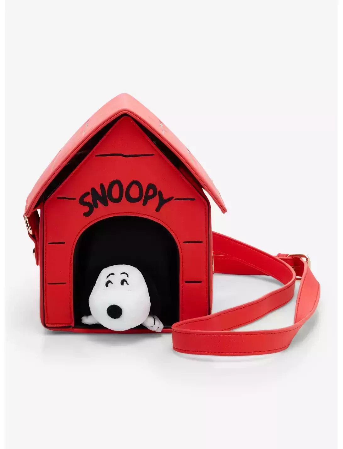 Loungefly - Peanuts Snoopy Figural Doghouse Crossbody Bag - BoxLunch Exclusive