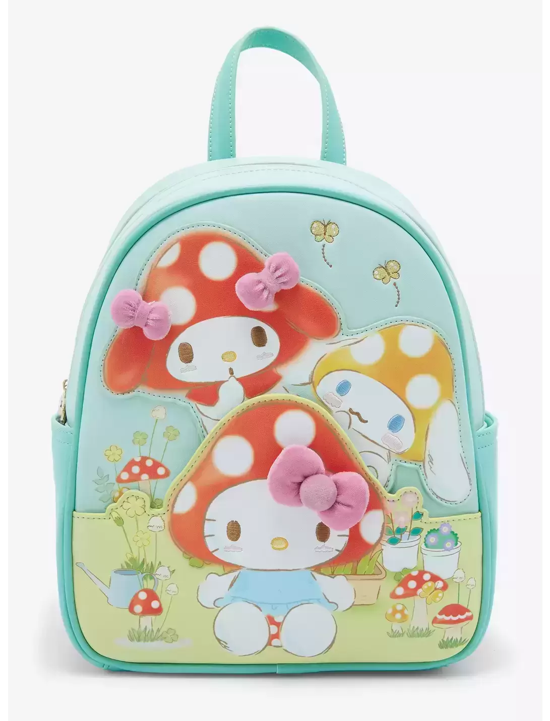 Loungefly - Sanrio Hello Kitty & Friends Mushroom Garden Mini Backpack - BoxLunch Exclusive