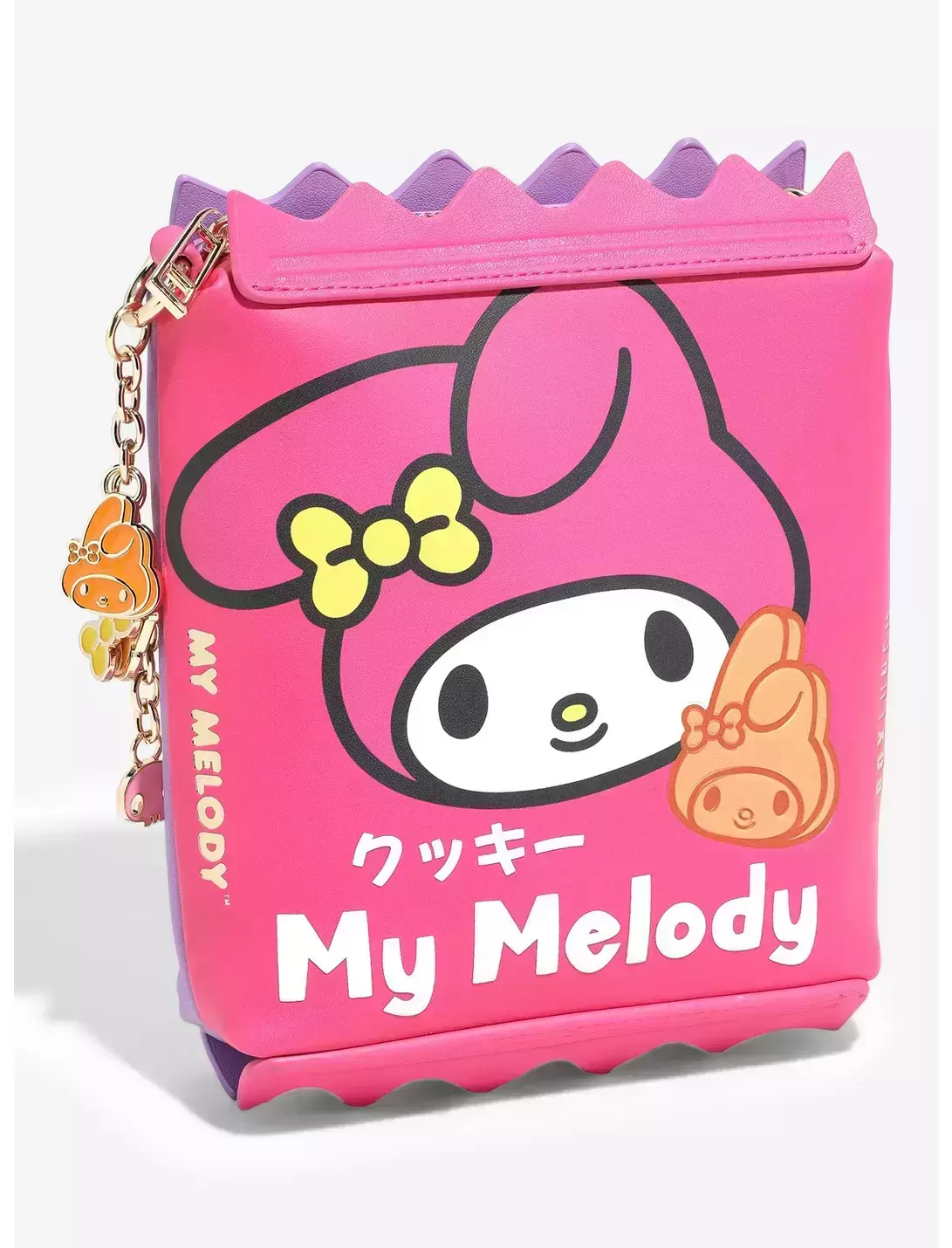Loungefly - Sanrio - My Melody & Kuromi Chip Bag Figural Crossbody Bag - BoxLunch Exclusive
