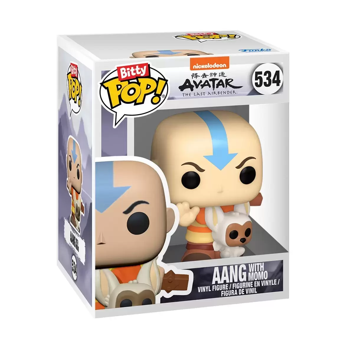 Bitty POP! - Avatar The Last Airbender -  Aang With Momo