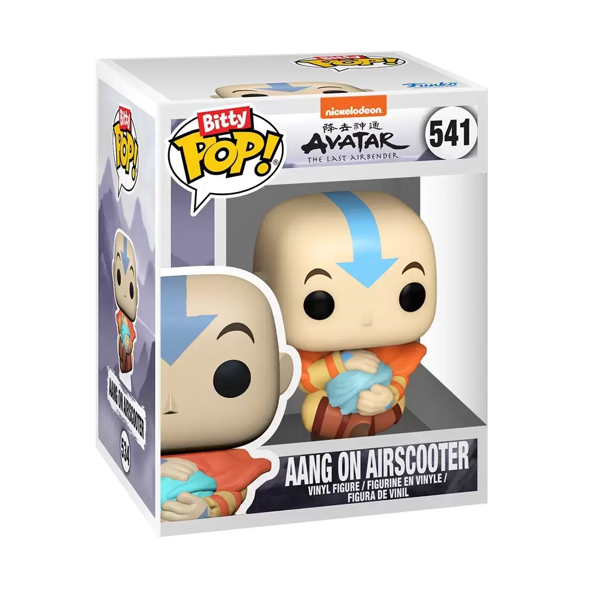 Bitty POP! - Avatar The Last Airbender - Aang on Airscooter