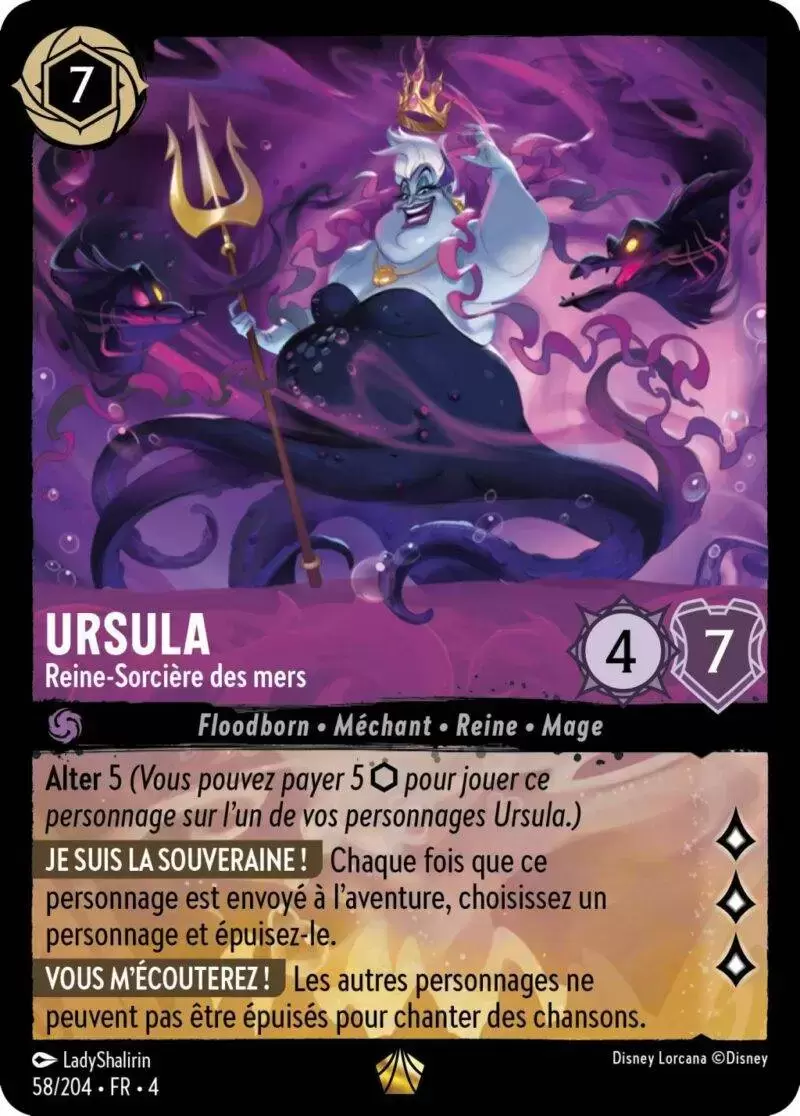 Le retour d\'Ursula - Chapitre 4 - Ursula - Reine-Sorcière des Mers