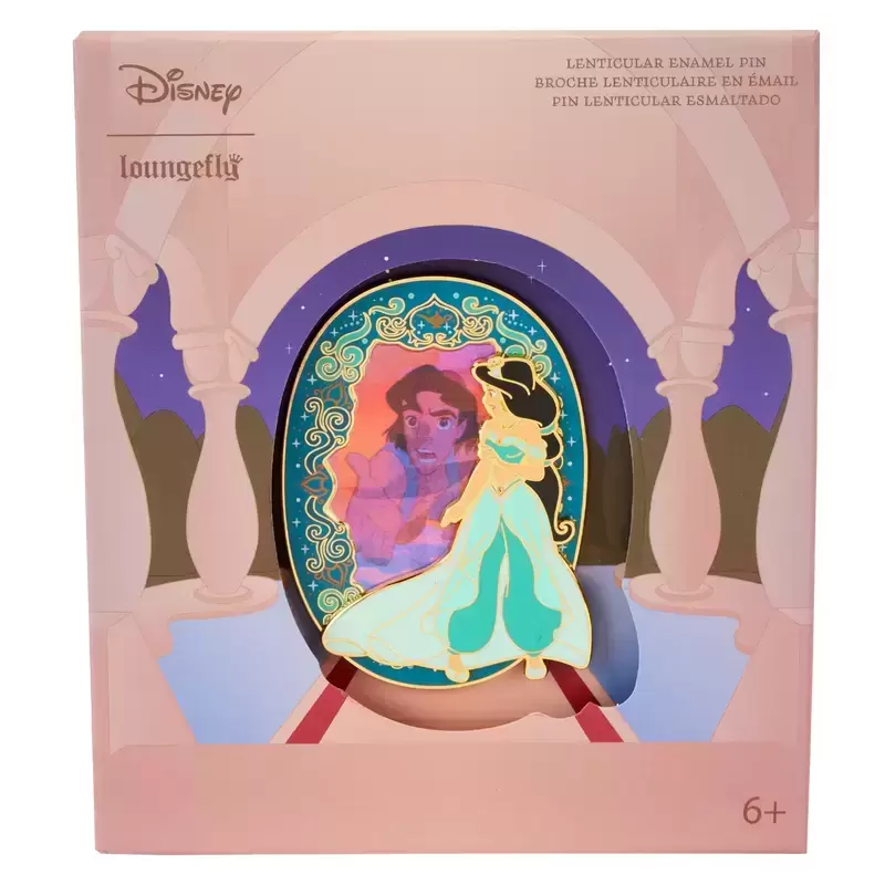Loungefly and Boxlunch Pins - Aladdin Princess Jasmine 3\