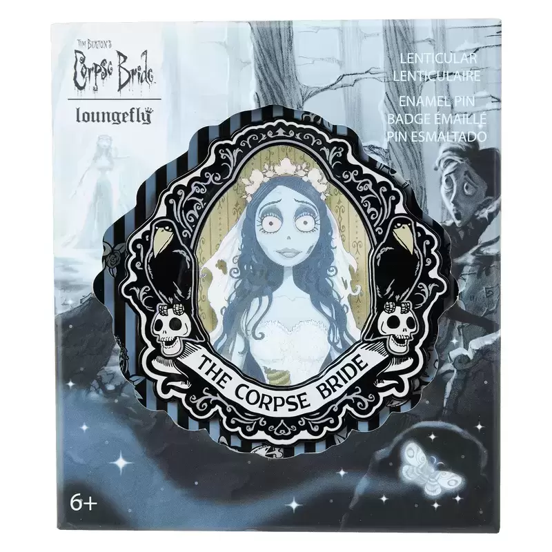Pin\'s Loungefly - Corpse Bride Emily Lenticular 3\