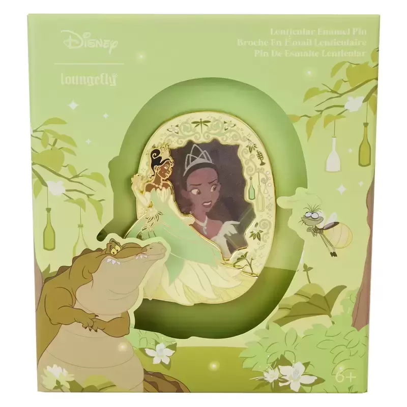 Loungefly and Boxlunch Pins - The Princess and the Frog Princess Series 3\
