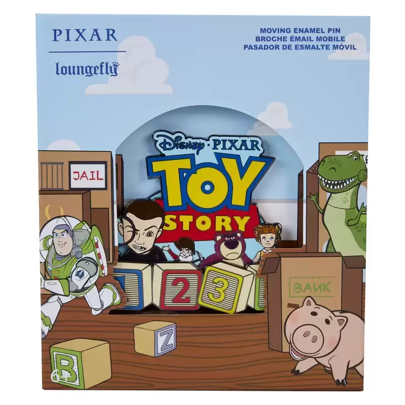 Loungefly and Boxlunch Pins - Toy Story Movie Collab Baddies 3\