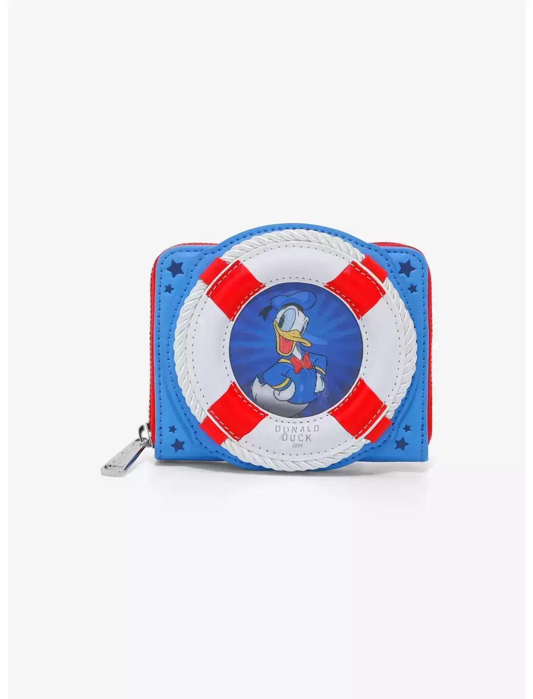 Loungefly - Donald Duck Lenticular Portrait Small Zip Wallet