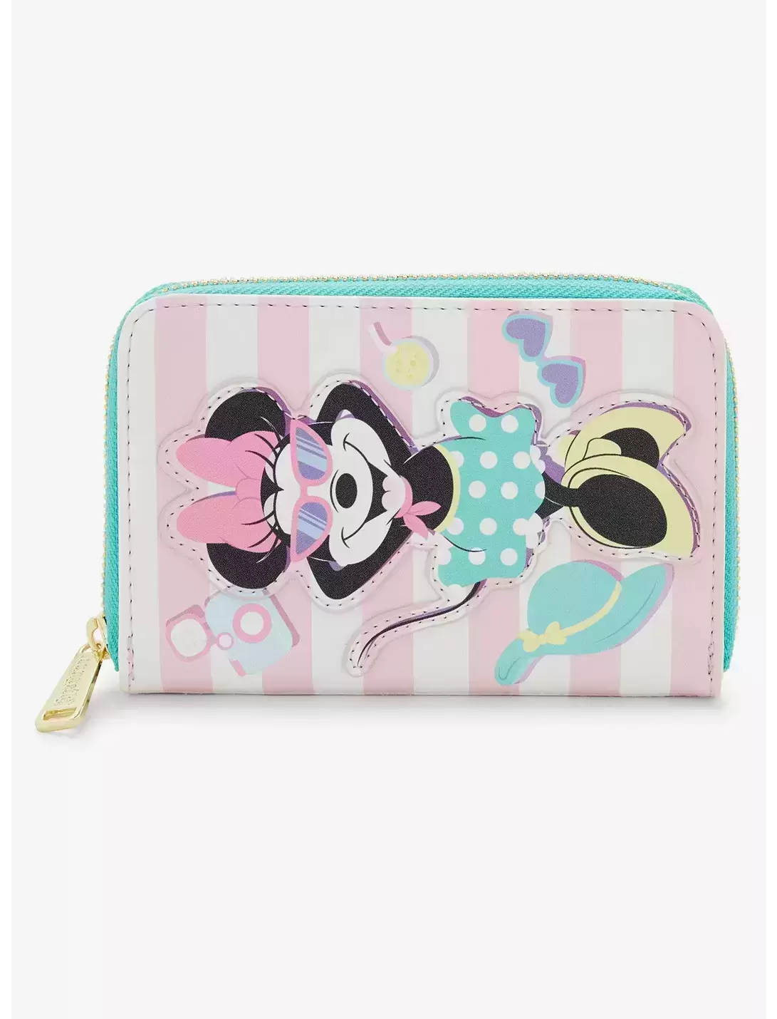 Loungefly - Minnie Mouse Beach Towel Small Zip Wallet