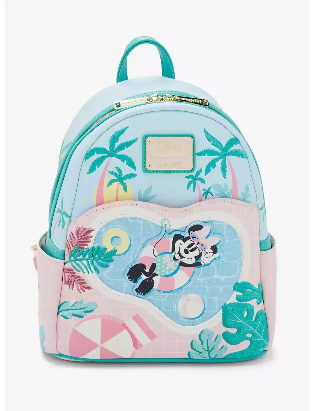 Loungefly - Minnie Mouse Vacation Poolside Mini Backpack