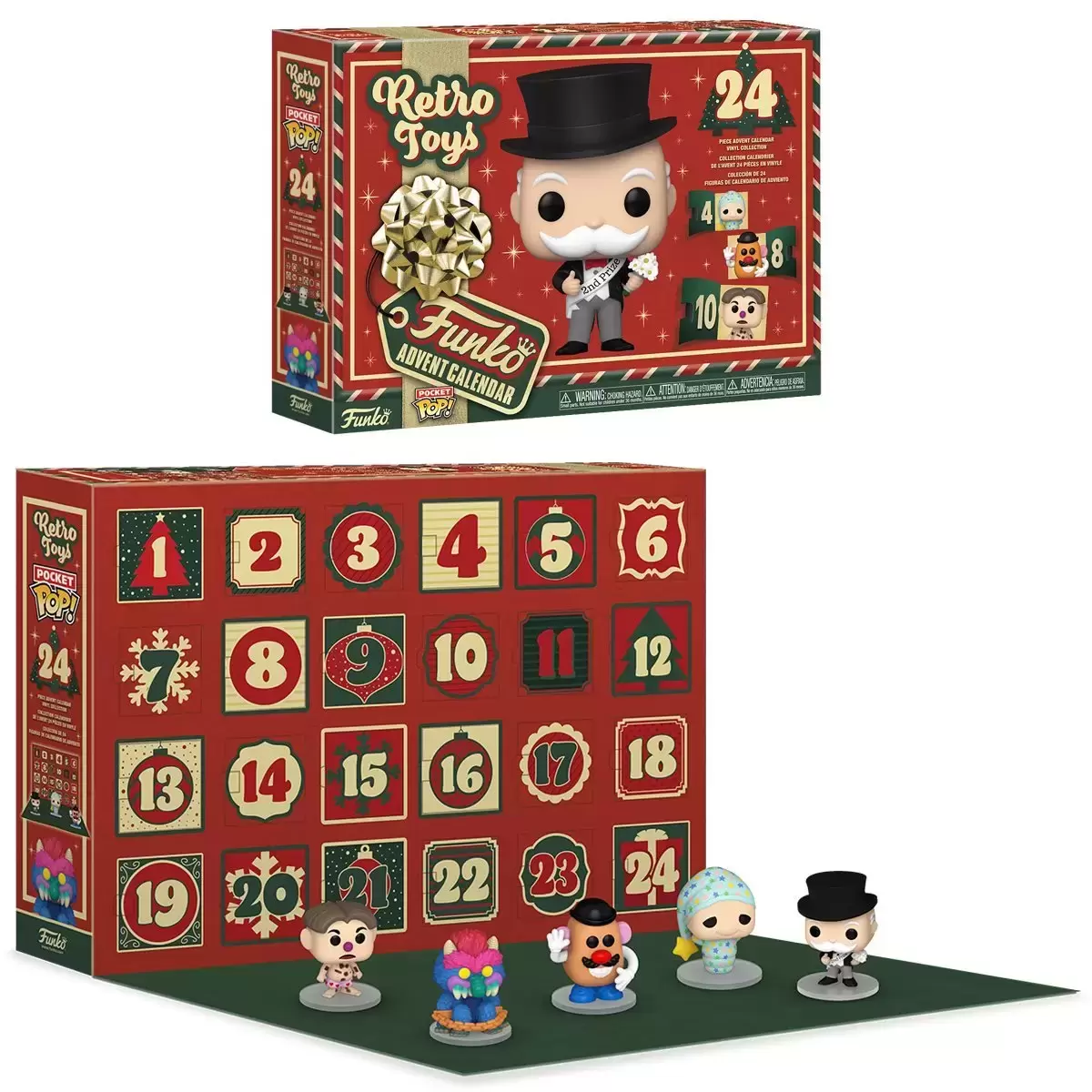 Pocket Pop! and Pop Minis! - Retro Toys - Advent Calendar